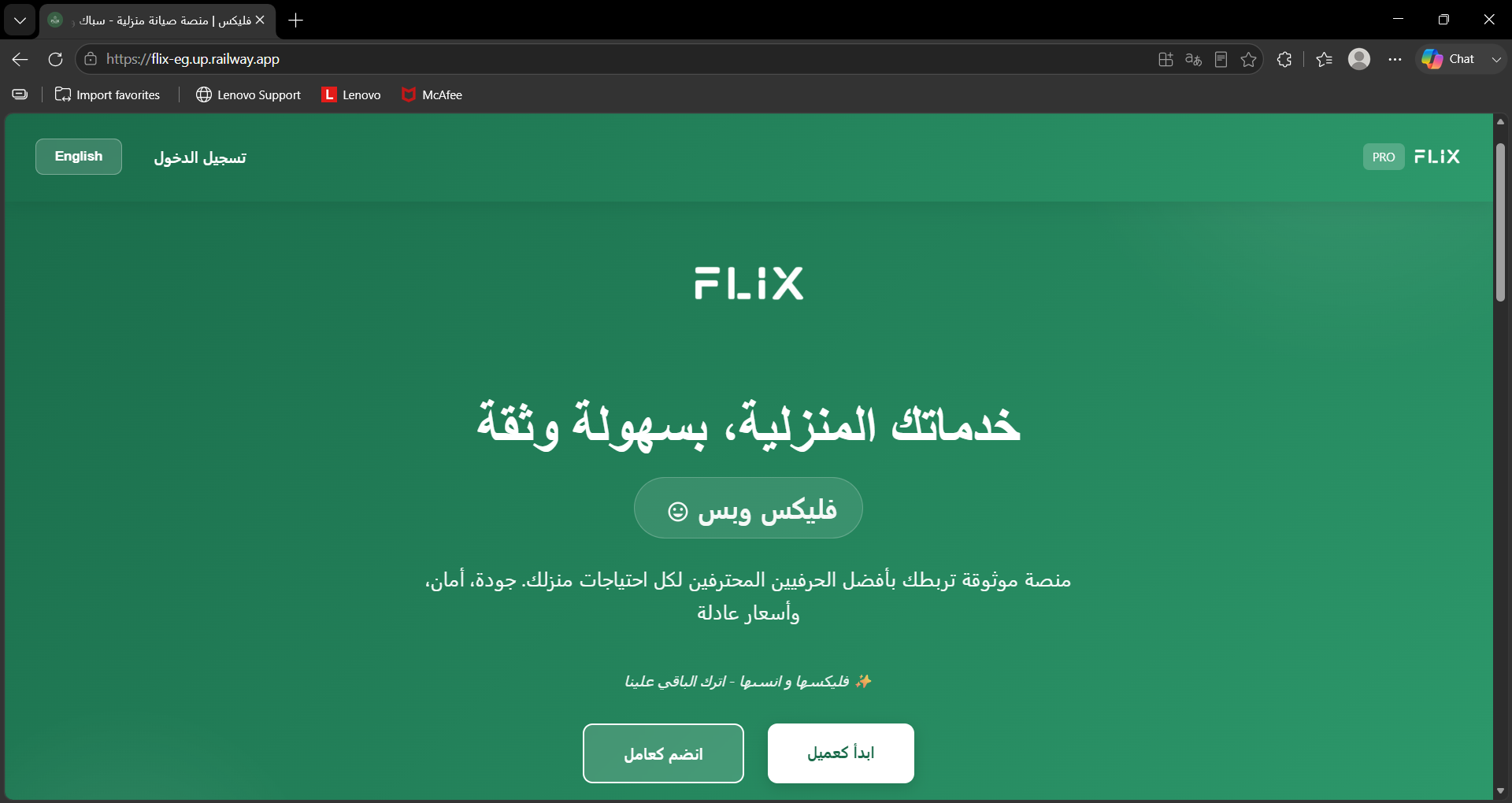 Flix Project Preview